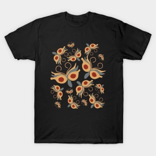 Minoan bronze age vector illustration of butterflies T-Shirt